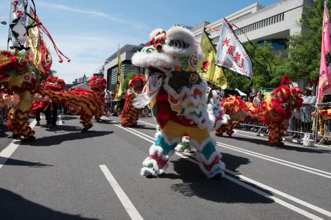 Martial Arts Stage, Fiesta Asia, DC, 2023.