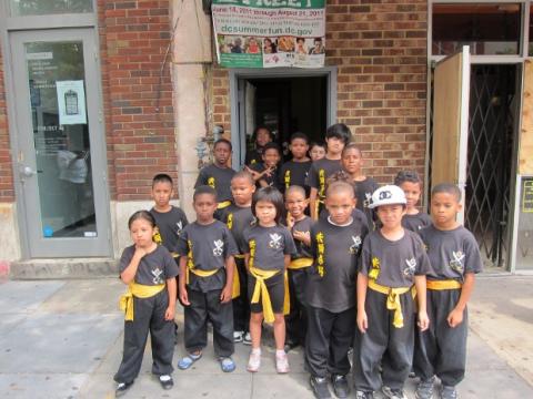 Displeased kids after helping clean up smoke damage from 1st floor fire.